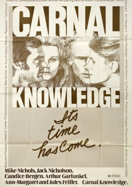 Carnal Knowledge - Die Kunst zu lieben Poster