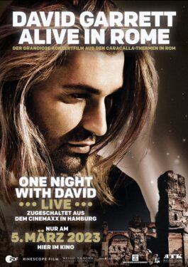David Garrett - Alive in Rom Poster