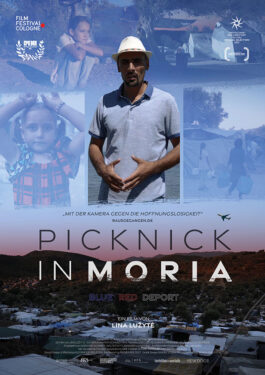Picknick in Moria - Blue Red Deport Poster